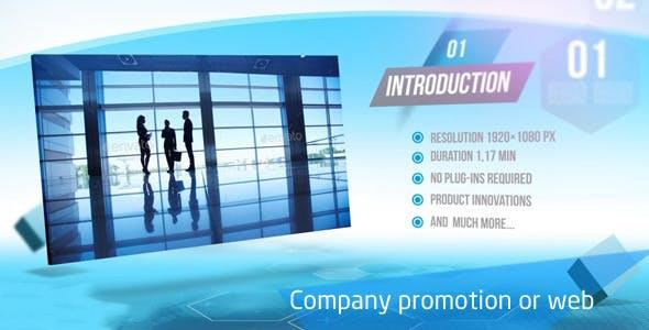 پروژه آماده افترافکت : تیزر تبلیغاتی Company Promotion Or Web 11153876