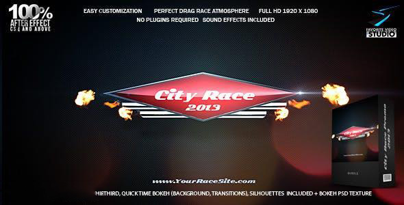 پروژه آماده افترافکت : تیزر مسابقات اتومبیل رانی City Race Promo 3763798